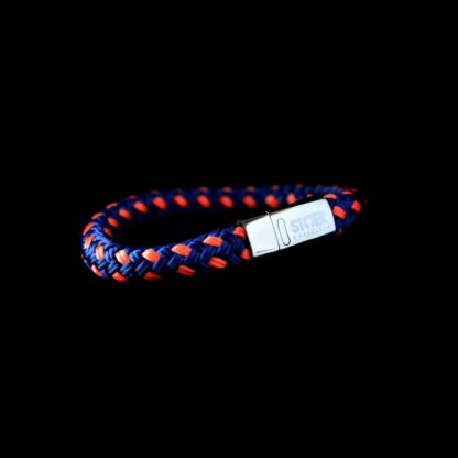 Nautic12silver Dark Blue&Orange