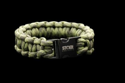 Paracord black 20mm camo cobra