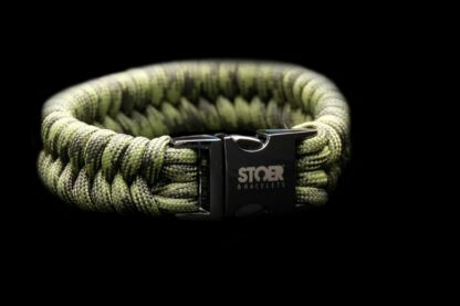 paracord black 20mm camoflage fishtail