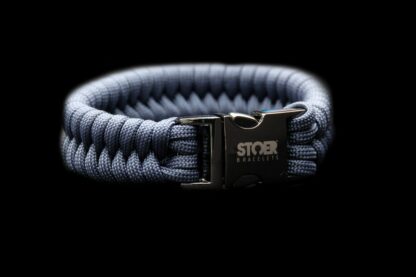 Paracord black 20mm navyblue fishtail