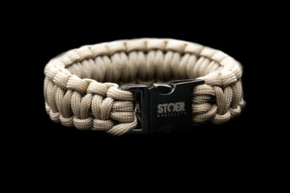 Paracord black 20mm zand cobra