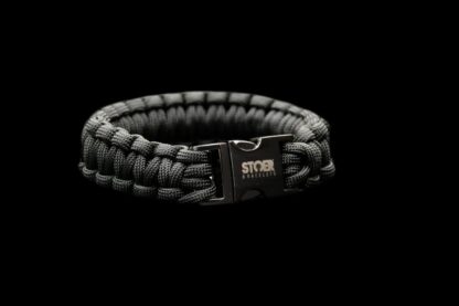 Paracord black 20mm zwart cobra