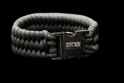 Paracord XL black ZWART fishtail