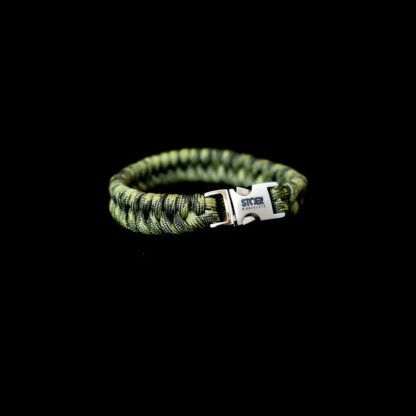 Paracord camogroen fishtail 15mm