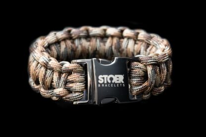 Paracord  XL black camo brown cobra