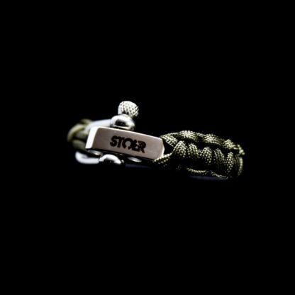 Verstelbare sluiting paracord olive cobra