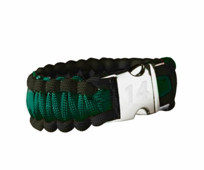 Paracord Formule 1 Zwart Groen nr 14