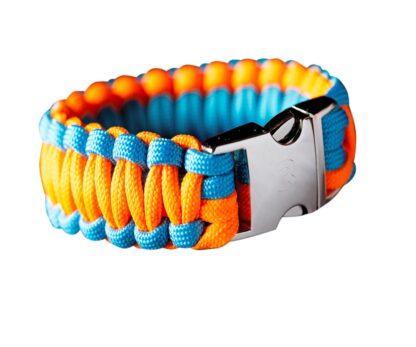 Paracord Formule 1 nr 3 oranje/blauw