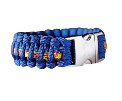 Paracord Formule 1 blauw met bies Nr 1