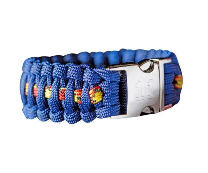 Paracord Formule 1 blauw met bies nr 11