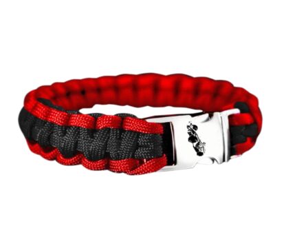 Paracord Formule 1 zwart rood